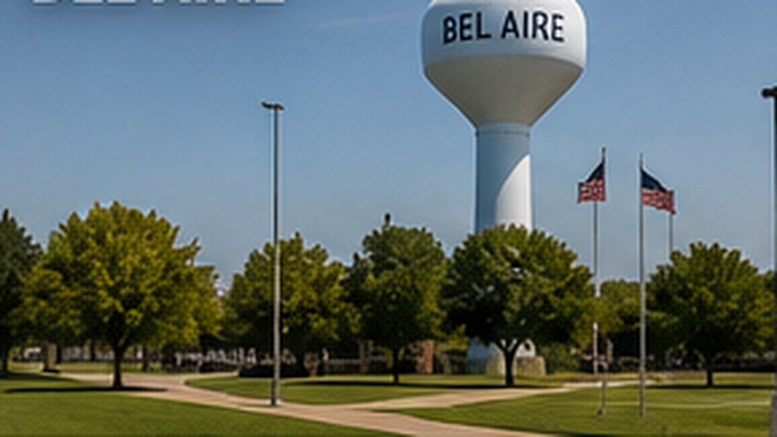 Commercial parking lot striping in Bel Aire, KS