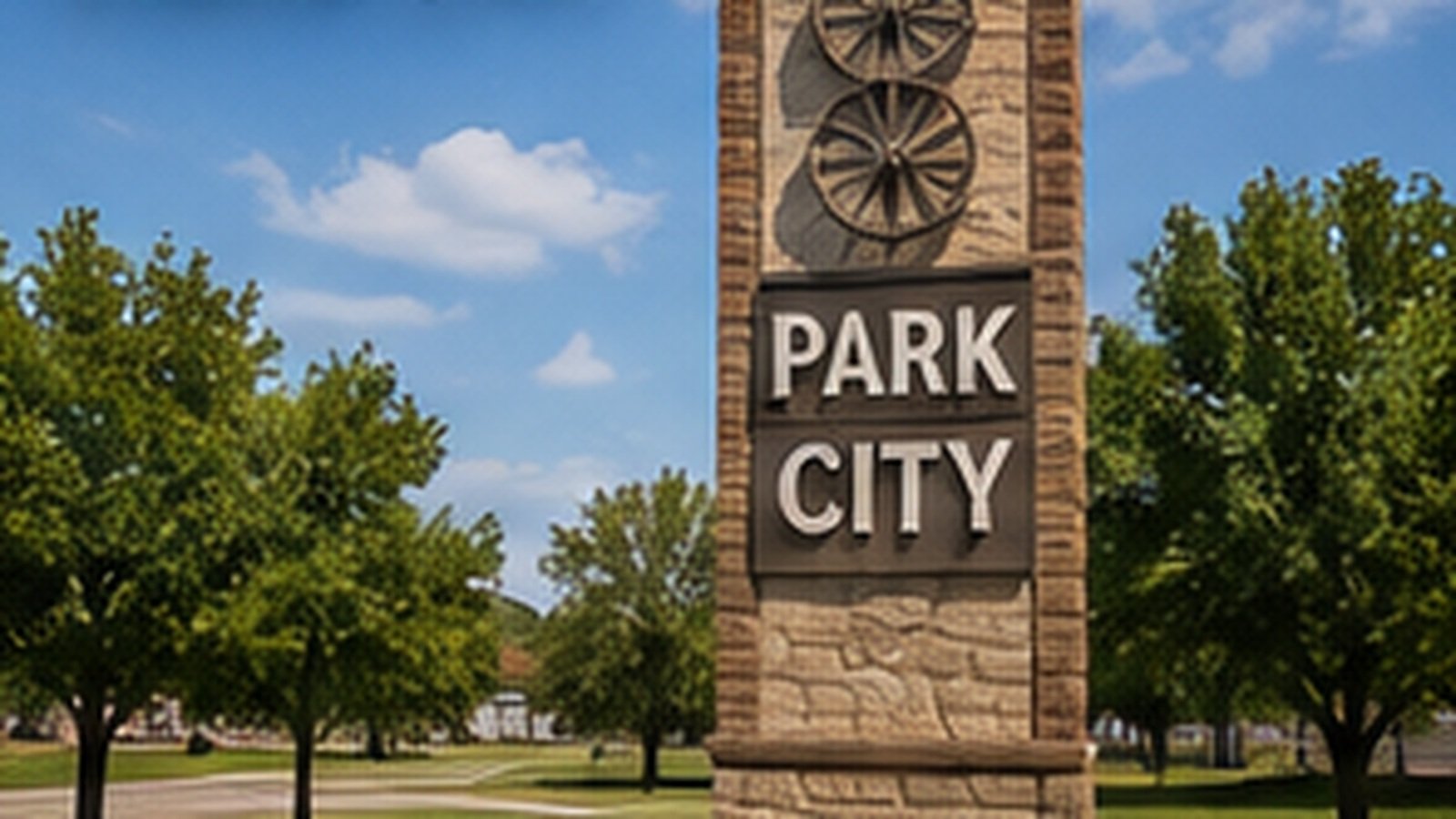 Commercial parking lot striping in Park City, KS